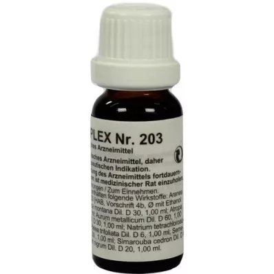 REGENAPLEX Nr. 203 picături, 15 ml