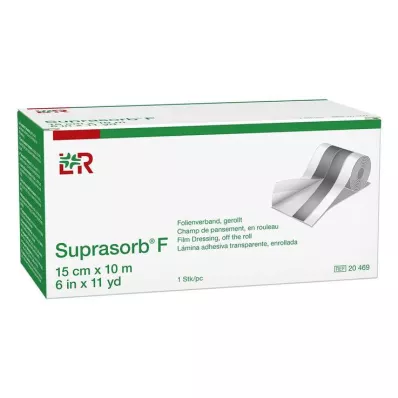SUPRASORB F F Plėvelinis žaizdų tvarstis 15 cmx10 m, 1 vnt