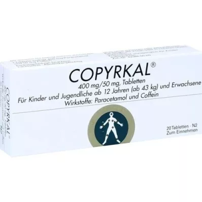 COPYRKAL Tabletės, 20 vnt