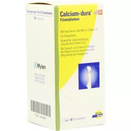 CALCIUM DURA Vit D3 comprimate filmate, 50 buc