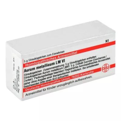 AURUM METALLICUM LM VI Globule, 5 g AURUM METALLICUM LM VI Globule, 5 g
