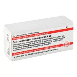 CALCIUM CARBONICUM Hahnemanni LM VI Rutuliukai, 5 g