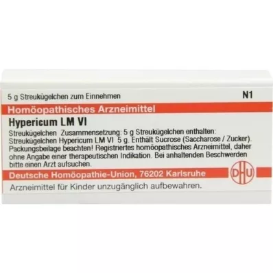 HYPERICUM LM VI Rutuliukai, 5 g
