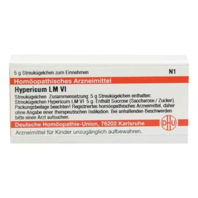 HYPERICUM LM VI Rutuliukai, 5 g HYPERICUM LM VI Rutuliukai, 5 g