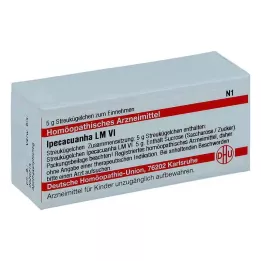 IPECACUANHA LM VI Rutuliukai, 5 g