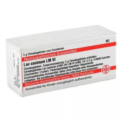 LAC CANINUM LM VI Globule, 5 g