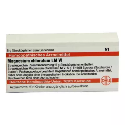 MAGNESIUM CHLORATUM LM VI Rutuliukai, 5 g