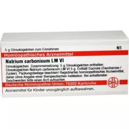 NATRIUM CARBONICUM LM VI Rutuliukai, 5 g