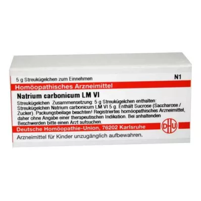 NATRIUM CARBONICUM LM VI Rutuliukai, 5 g NATRIUM CARBONICUM LM VI Rutuliukai, 5 g