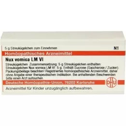 NUX VOMICA LM VI Rutuliukai, 5 g