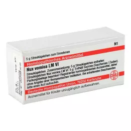 NUX VOMICA LM VI Rutuliukai, 5 g