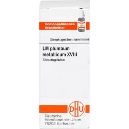 PLUMBUM METALLICUM LM XVIII Rutuliukai, 5 g