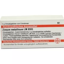 ZINCUM METALLICUM LM XVIII Rutuliukai, 5 g