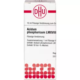 ACIDUM PHOSPHORICUM LM XVIII Praskiedimas, 10 ml