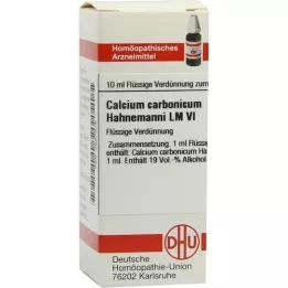 CALCIUM CARBONICUM Hahnemanni LM VI Skiedinys, 10 ml