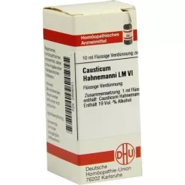 CAUSTICUM HAHNEMANNI LM VI Skiedimas, 10 ml