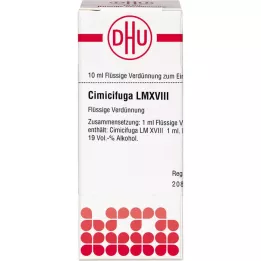 CIMICIFUGA LM XVIII Skiedimas, 10 ml