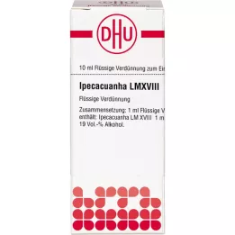 IPECACUANHA LM XVIII Praskiedimas, 10 ml