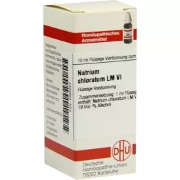 NATRIUM CHLORATUM LM VI Diluție, 10 ml