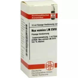 NUX VOMICA LM XVIII Praskiedimas, 10 ml