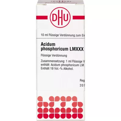 ACIDUM PHOSPHORICUM LM XXX Praskiedimas, 10 ml