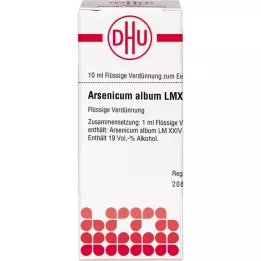 ARSENICUM ALBUM LM XXIV Skiedimas, 10 ml