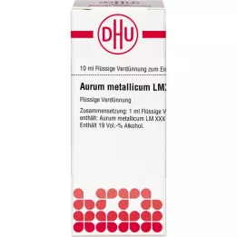 AURUM METALLICUM LM XXX Diluție, 10 ml