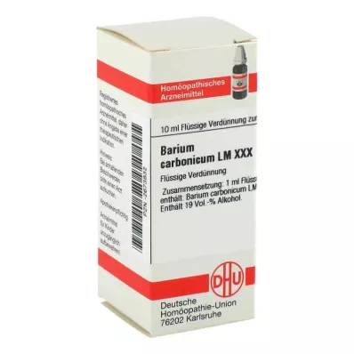 BARIUM CARBONICUM LM XXX Skiedimas, 10 ml