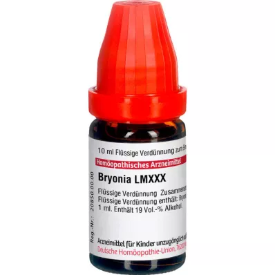 BRYONIA LM XXX Diluție, 10 ml BRYONIA LM XXX Diluție, 10 ml