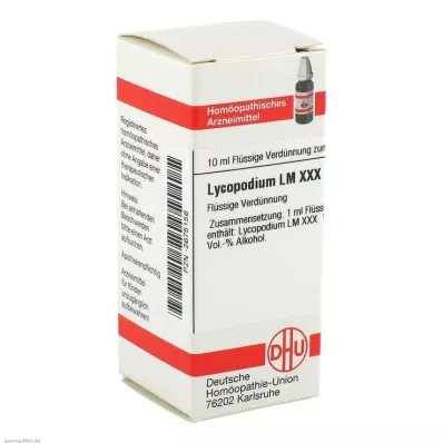 LYCOPODIUM LM XXX Praskiedimas, 10 ml