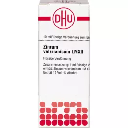 ZINCUM VALERIANICUM LM XII Skiedimas, 10 ml