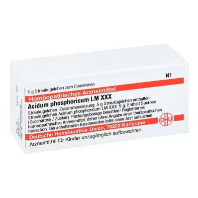 ACIDUM PHOSPHORICUM LM XXX Rutuliukai, 5 g