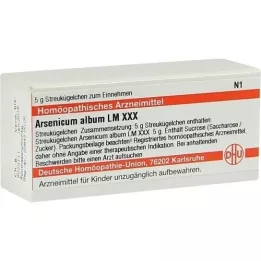 ARSENICUM ALBUM LM XXX Rutuliukai, 5 g