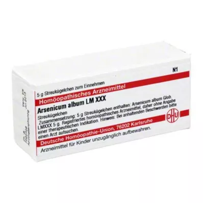 ARSENICUM ALBUM LM XXX Rutuliukai, 5 g ARSENICUM ALBUM LM XXX Rutuliukai, 5 g