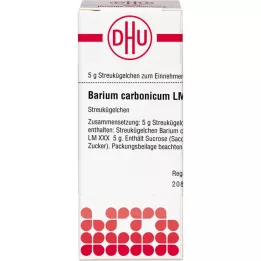 BARIUM CARBONICUM LM XXX Rutuliukai, 5 g