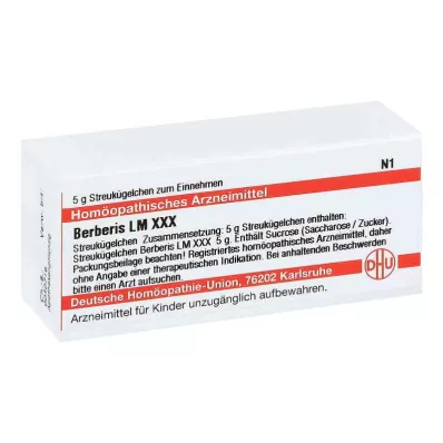 BERBERIS LM XXX Rutuliukai, 5 g BERBERIS LM XXX Rutuliukai, 5 g