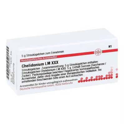 CHELIDONIUM LM XXX Rutuliukai, 5 g CHELIDONIUM LM XXX Rutuliukai, 5 g