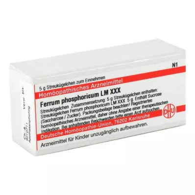 FERRUM PHOSPHORICUM LM XXX Rutuliukai, 5 g