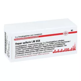 HEPAR SULFURIS LM XXX Rutuliukai, 5 g