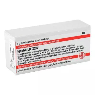 IGNATIA LM XXIV Rutuliukai, 5 g