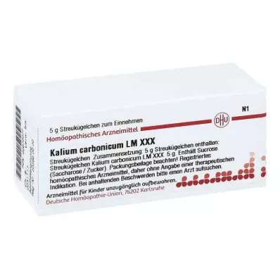 KALIUM CARBONICUM LM XXX Rutuliukai, 5 g KALIUM CARBONICUM LM XXX Rutuliukai, 5 g