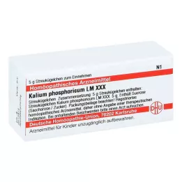 KALIUM PHOSPHORICUM LM XXX Rutuliukai, 5 g