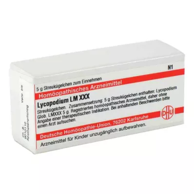 LYCOPODIUM LM XXX Rutuliukai, 5 g