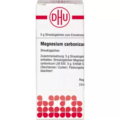 MAGNESIUM CARBONICUM LM XXX Rutuliukai, 5 g