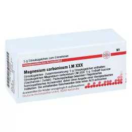 MAGNESIUM CARBONICUM LM XXX Rutuliukai, 5 g