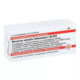 MERCURIUS SOLUBILIS Hahnemanni LM XXX Rutuliukai, 5 g