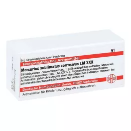 MERCURIUS SUBLIMATUS corrosivus LM XXX rutuliukai, 5 g