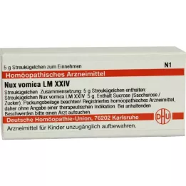 NUX VOMICA LM XXIV Rutuliukai, 5 g