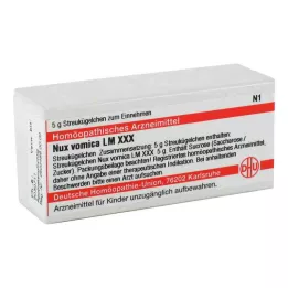 NUX VOMICA LM XXX Rutuliukai, 5 g