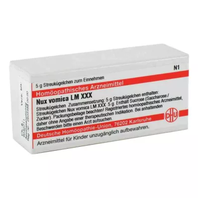 NUX VOMICA LM XXX Rutuliukai, 5 g NUX VOMICA LM XXX Rutuliukai, 5 g